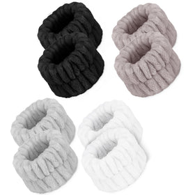 Crosize Microfiber Spa Wristbands in assorted colours front view