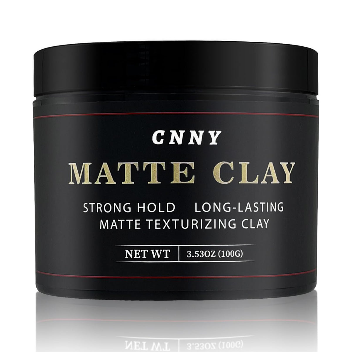 Crownnaturally Men's Hair Styling Clay 3.53 oz front view