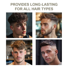 Crownnaturally Men's Hair Styling Clay 3.53 oz with comb