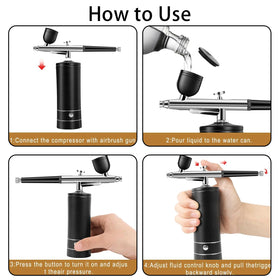 crpen Airbrush Kit packaging and contents