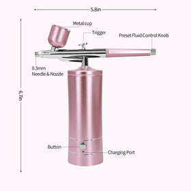 crpen Airbrush Kit with USB charging cable