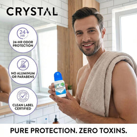 Crystal Essence Mineral Deodorant Roll-On ingredients list