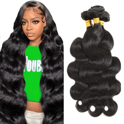 CSCHS 12A Body Wave Human Hair Bundles 26 Inch front view
