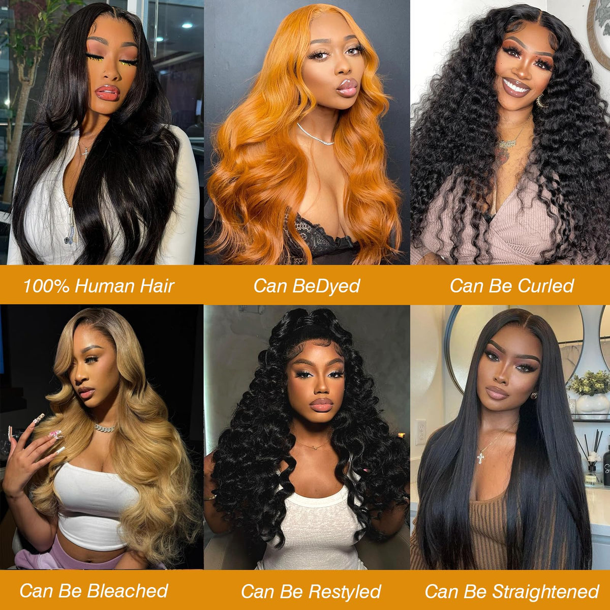 CSCHS Body Wave Bundles with length comparison