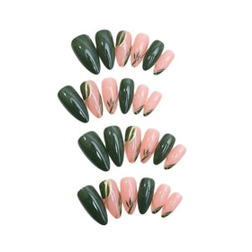 CTTHNBD Almond Press on Nails packaging showing 24 pieces