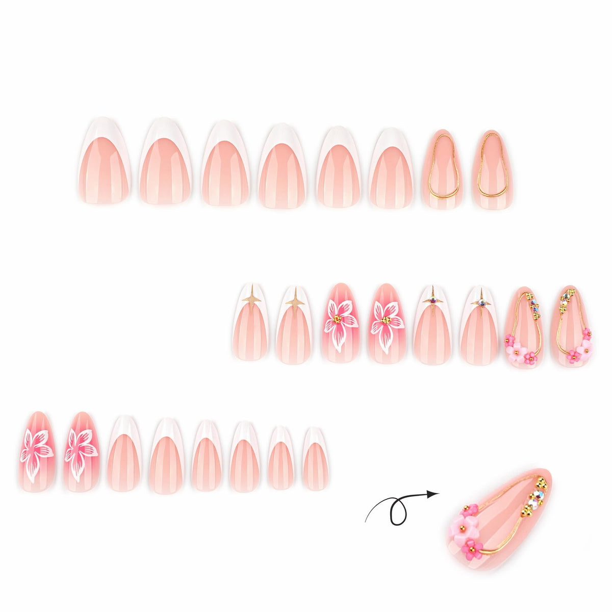 CTTHNBD jelly glue stickers for press on nails
