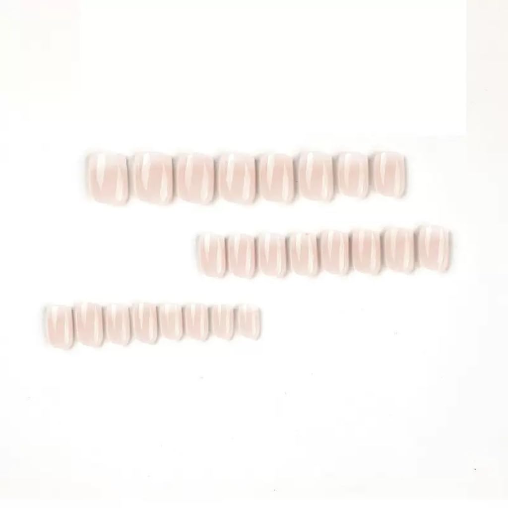 CTTHNBD Ombre Press on Nails with nail file and glue stickers