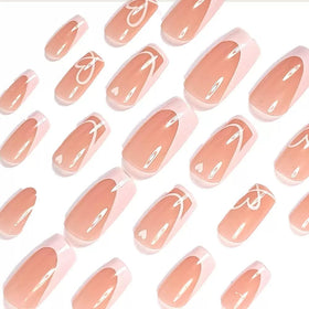 CTTHNBD press on nails package including 24 pieces