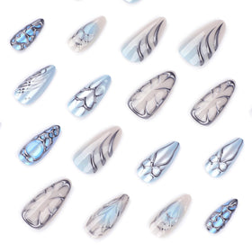 CTTHNBD press on nails package showing 24 pieces and nail file