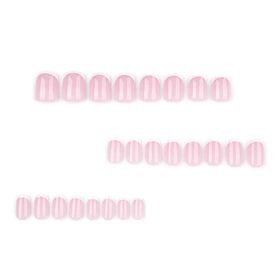 CTTHNBD Press on Nails Short White French Tip packaging