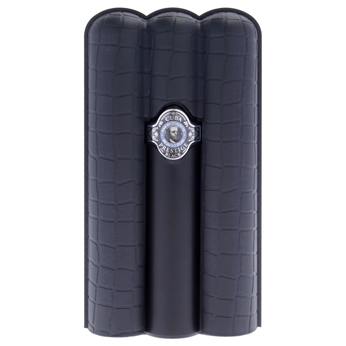 Cuba Prestige Black Men Eau de Toilette 3 oz bottle side view