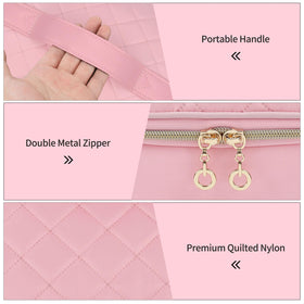 CUBETASTIC Nail Polish Organizer Case compact and portable