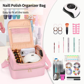 CUBETASTIC Nail Polish Organizer Case in various colour options