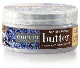 Cuccio Lavender & Chamomile Body Butter 8oz front view