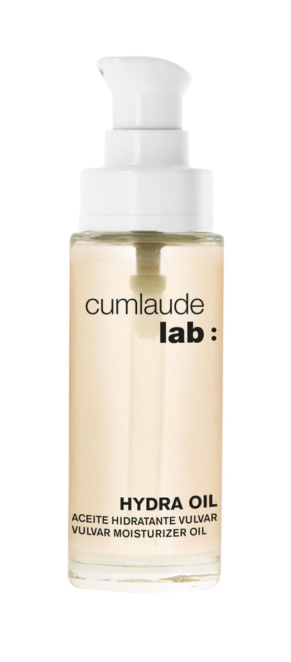 Cumlaude Hydra Oil 30ml bottle front view with natural oils