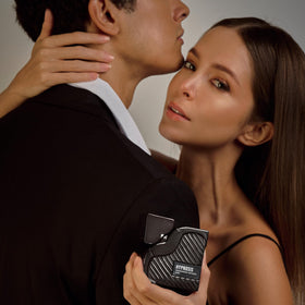 Cupids Hypnosis 3.0 Pheromone Cologne on a dressing table