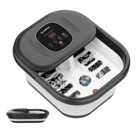 CuPiLo Foot Spa Bath Massager front view with heat control