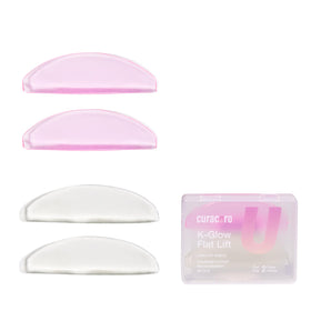 CURACORO Korean Lash Lift Shields front view with packaging