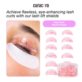 CURACORO Lash Lift Shields in a beauty kit