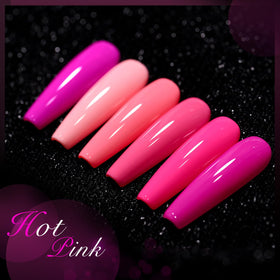 Curing GAOY gel polish under UV LED lamp
