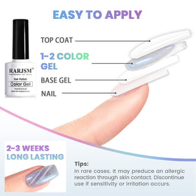 Curing RARJSM gel polish under UV lamp
