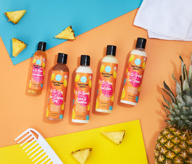 Curls Poppin Pineapple Vitamin C Scalp 4oz lifestyle application