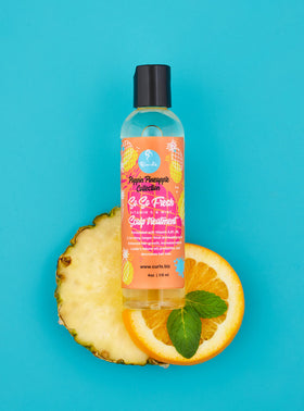 Curls Poppin Pineapple Vitamin C Scalp 4oz packaging