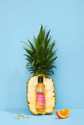 Curls Poppin Pineapple Vitamin C Scalp 4oz side view