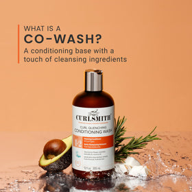 CURLSMITH Curl Quenching Conditioning Wash 32 oz with coconut and shea butter