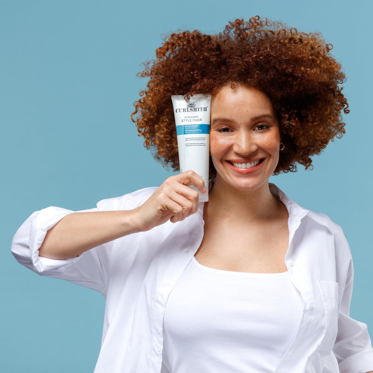 CURLSMITH In-Shower Style Fixer Gel packaging