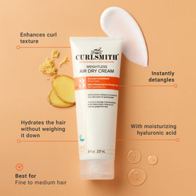 CURLSMITH Weightless Air Dry Curl Cream 8oz packaging