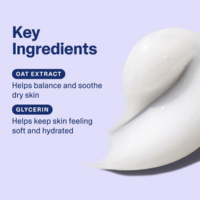 Curology Gentle Face Wash being applied to hands
