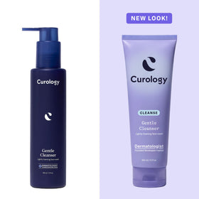 Curology Gentle Face Wash on a clean towel