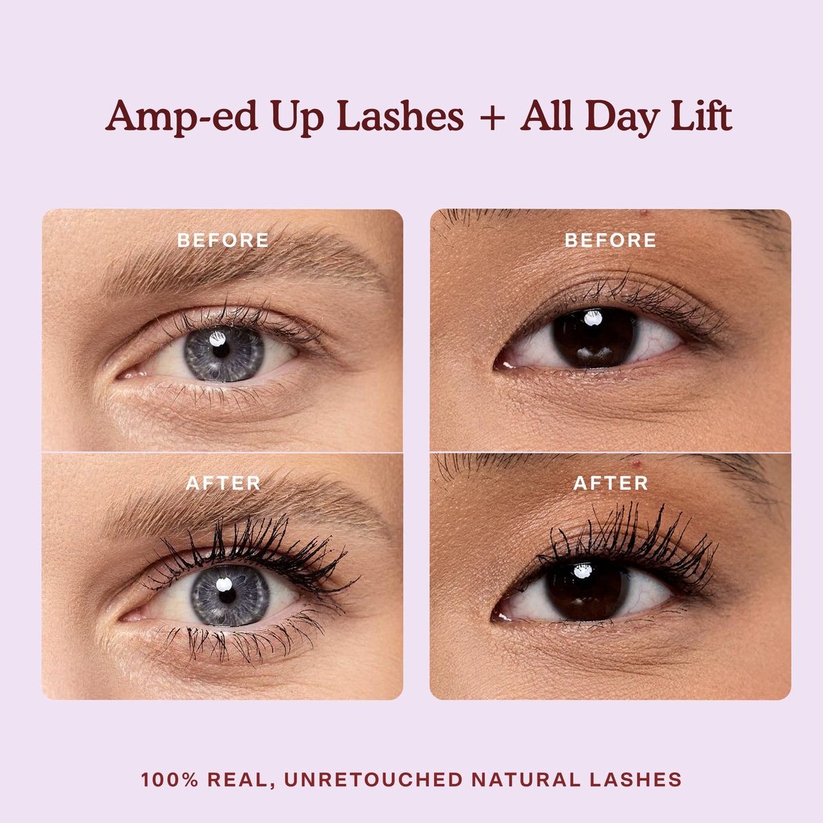 Curved brush of Tower 28 MakeWaves Vegan Mascara
