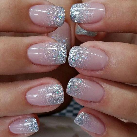 CurvLife 30pcs Short Press On Nails glossy design front view