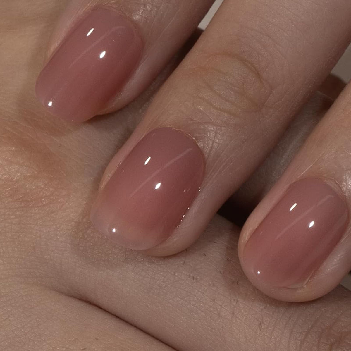 CurvLife Extra Short Oval Press On Nails packaging and accessories
