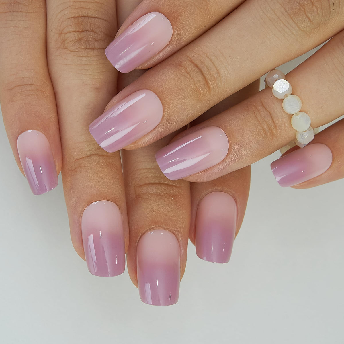 CurvLife jelly glue stickers included with press on nails