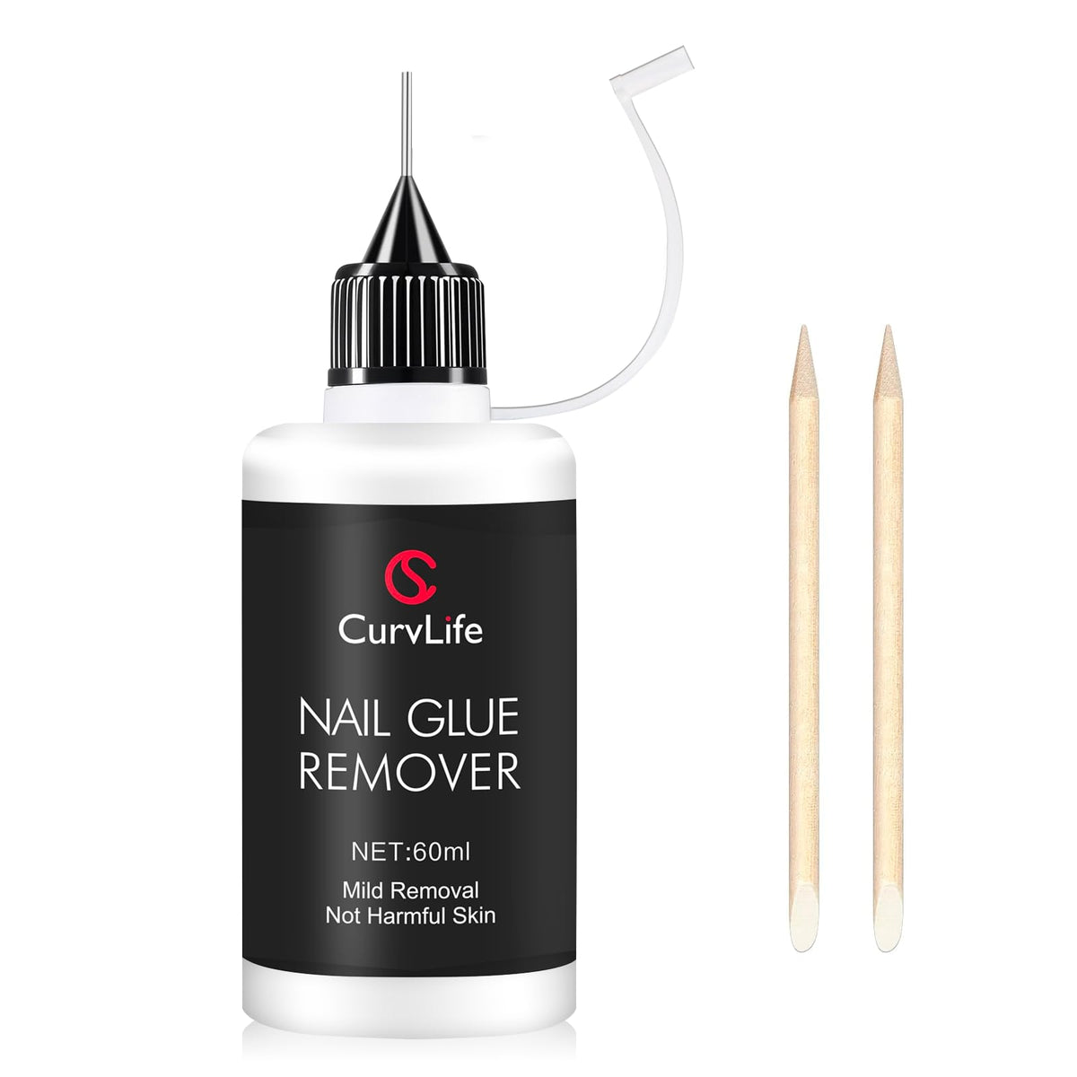 CurvLife Nail Glue Remover 60ml front view