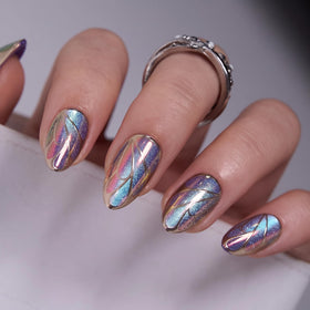 CurvLife press on nails packaging with included accessories