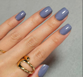 CurvLife Press on Nails Short Square with nail glue and accessories