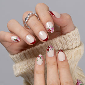 CurvLife press on nails showing various sizes included in the kit