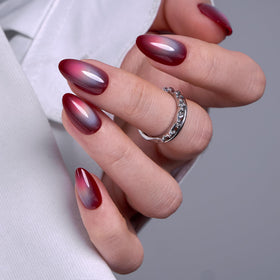 CurvLife Soft Gel Press On Nails Cosmic Fade kit front view