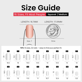 CurvLife Soft Gel Press On Nails displayed in elegant packaging