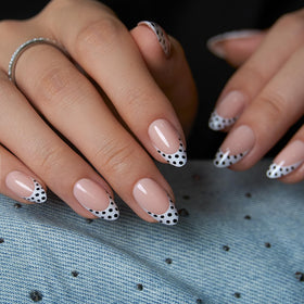 CurvLife Soft Gel Press On Nails packaging with nail glue and accessories