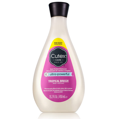 Cutex Ultra Powerful Nail Polish Remover 450mL front view