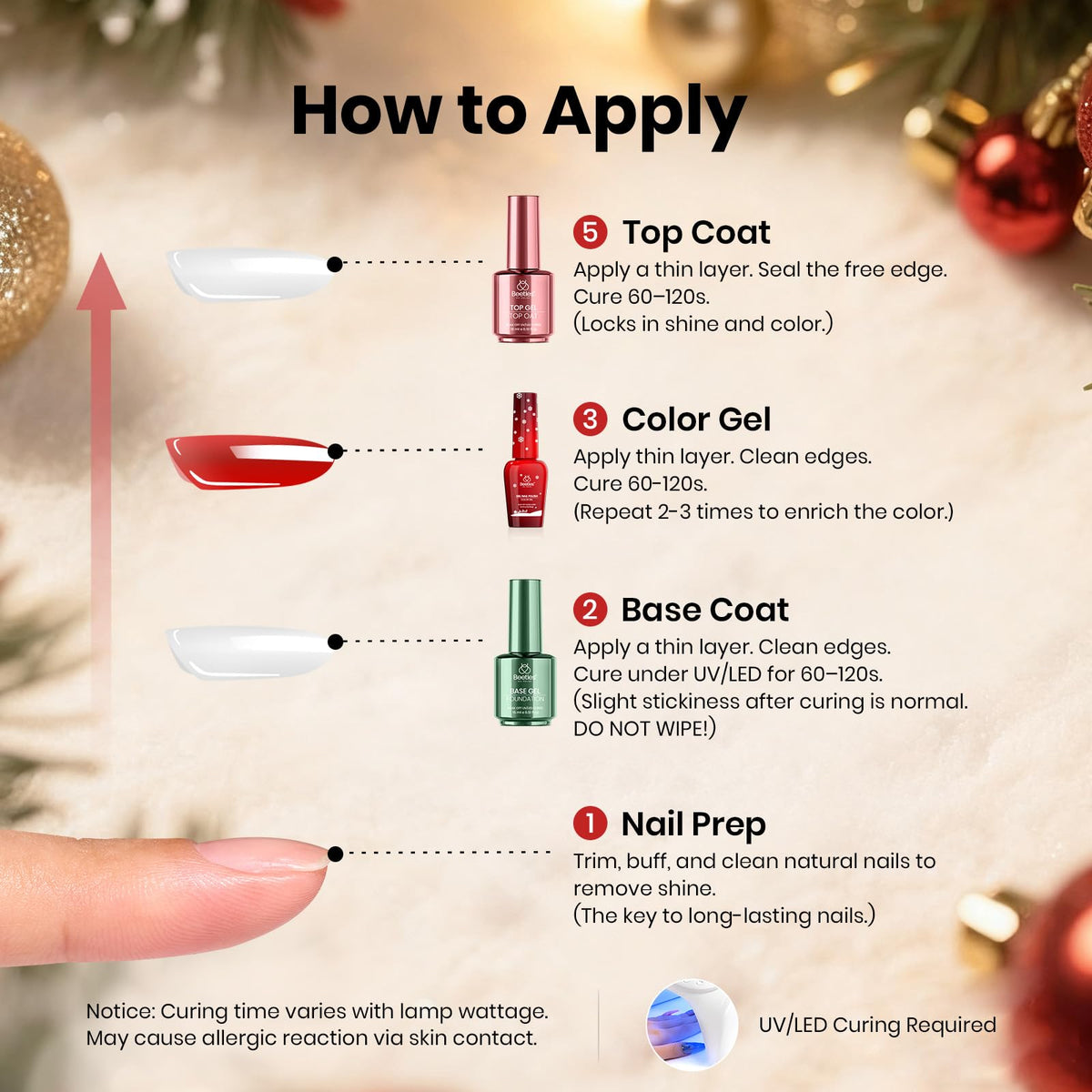 cuticle oil and rhinestone glue from the nail polish kit