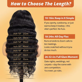 Cuzuzu 12A Body Wave Human Hair Bundles 26 Inch natural black