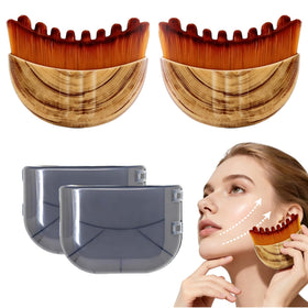 Cxguu Lymphatic Contour Face Brush Set front view