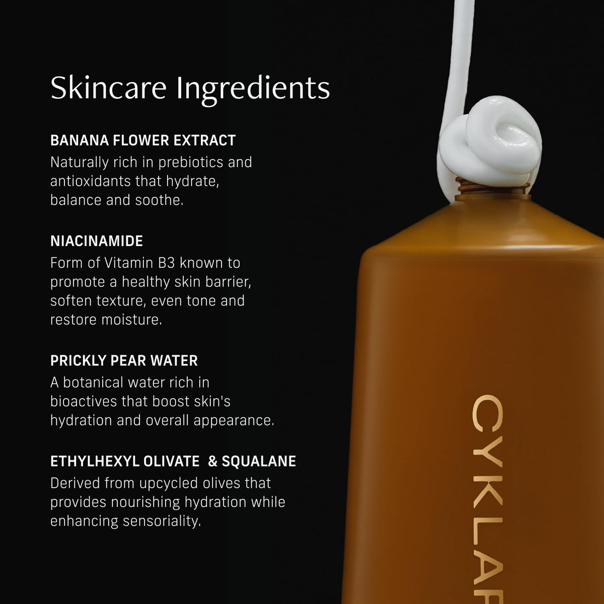 CYKLAR Hydrating Body Cream 48-Hr Moisture Vanilla Verve in lifestyle setting