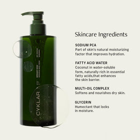 CYKLAR Multi-Oil Body Wash Cleanser 16.5 Fl Oz Bergamot lifestyle scene